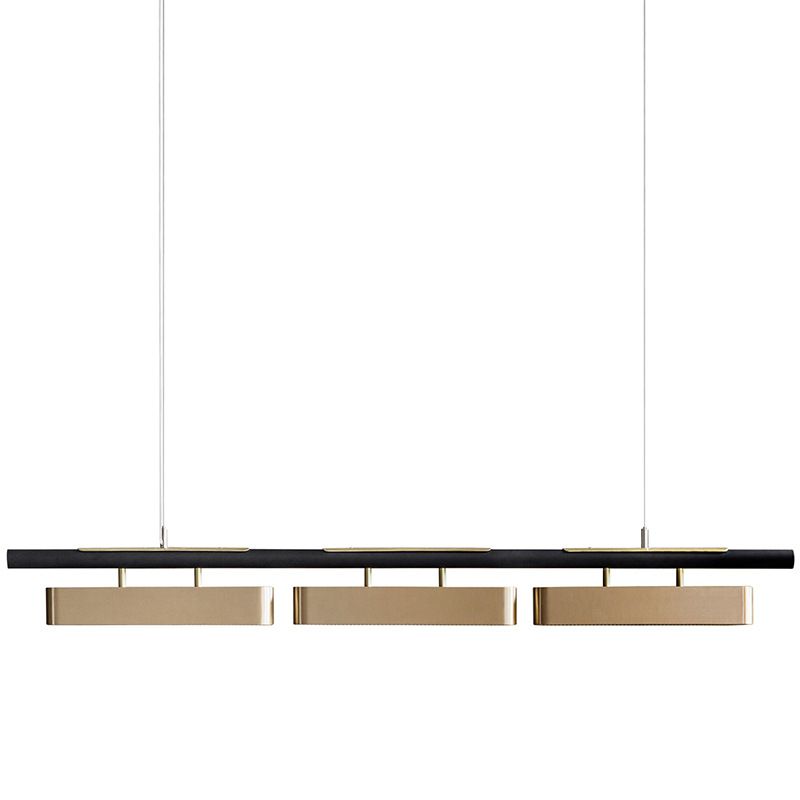 Modern Style LED Stainless Steel Hanging Light Fixture Dining Room Pendant Light