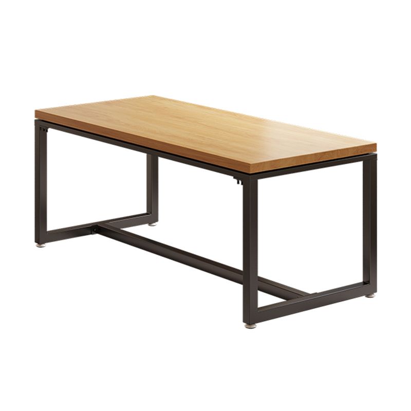 Industrial Wood Dining Table Set 1/2/5 Pieces with Metal Base Kitchen Furniture Set