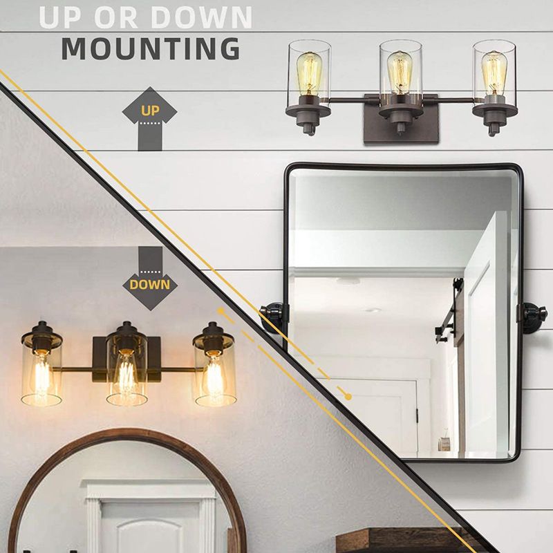 Luminaire de vanité industrielle