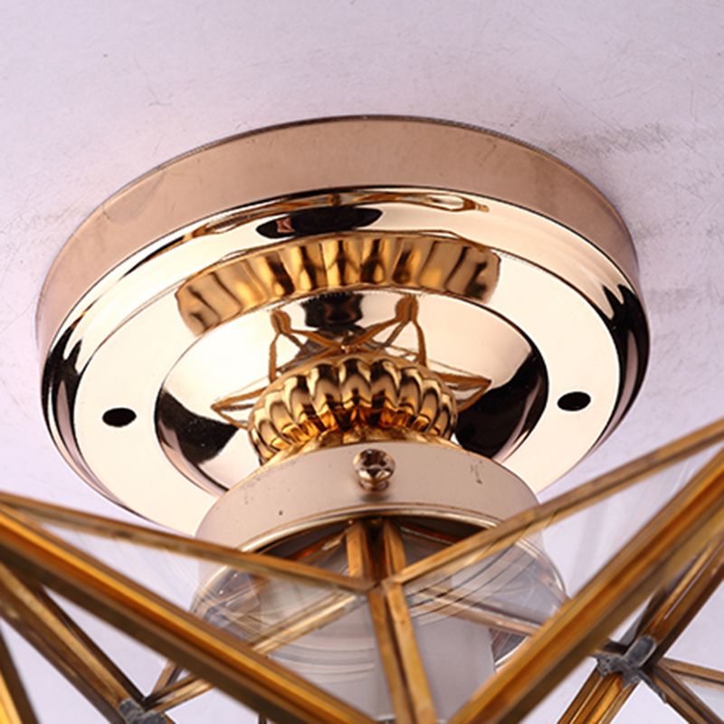 Nordic Simple Industrial Style LED Flush Mount Lighting for Corridor Balcony