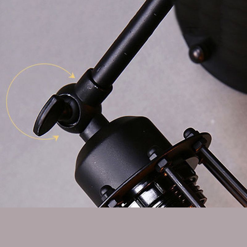 2 Leuchten Metall Wandmontierte Leuchte Industrie -Glühbirnen -Käfig Wandmontage Licht für Hall und Foyer