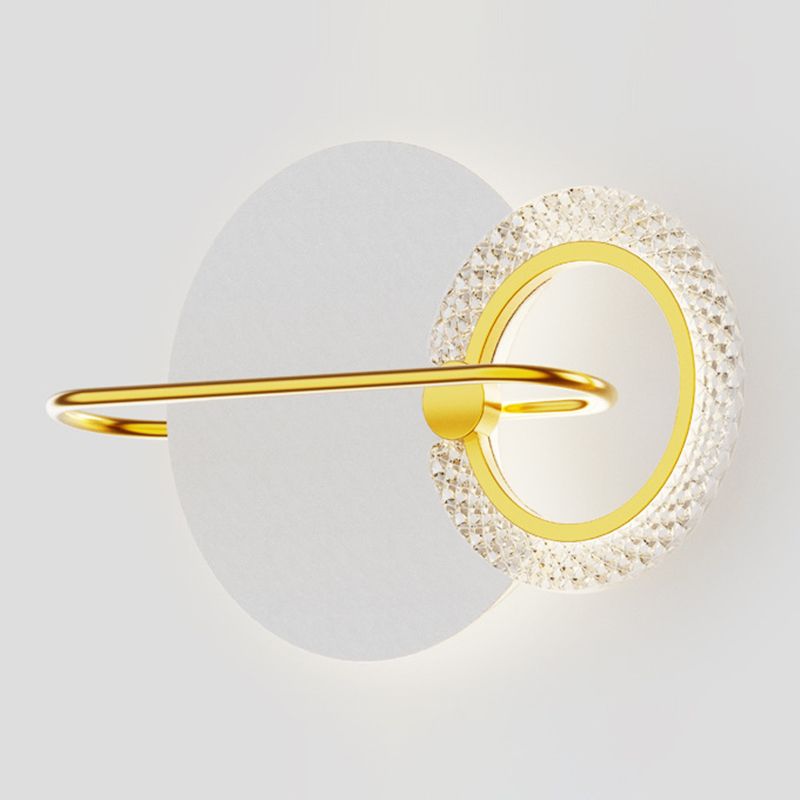 Modern LED Wall Mount Light Simple Wall Sconce Light with Acrylic Shade for Aisle