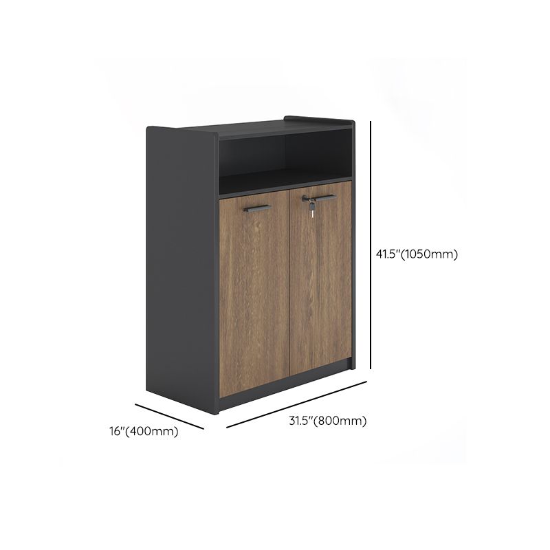 Traditional File Cabinet Wooden Filing Cabinet for Home Office