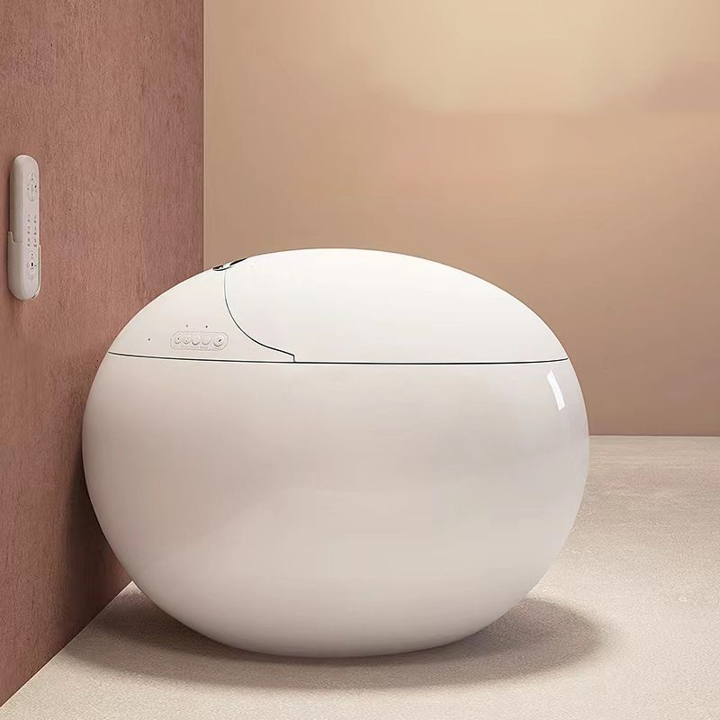 Modern Toilet One Piece Floor Mounted Flush Toilet with Toilet Seat