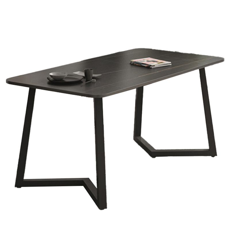 Modern Stone Dining Table 1/2/5/7 Pieces Dining Set for Living Room