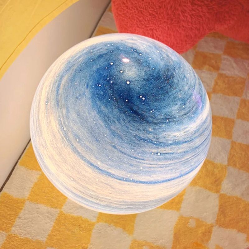 Globe Glass Table Lamp 1 Licht Moderne Simplicity Style Night Light voor slaapkamer