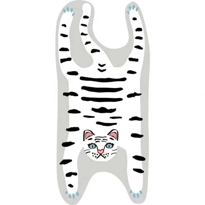 Trendy Washable Carpet Comfort Animals Pattern Polyester Rug Stain Resistant Carpet for Home Decor