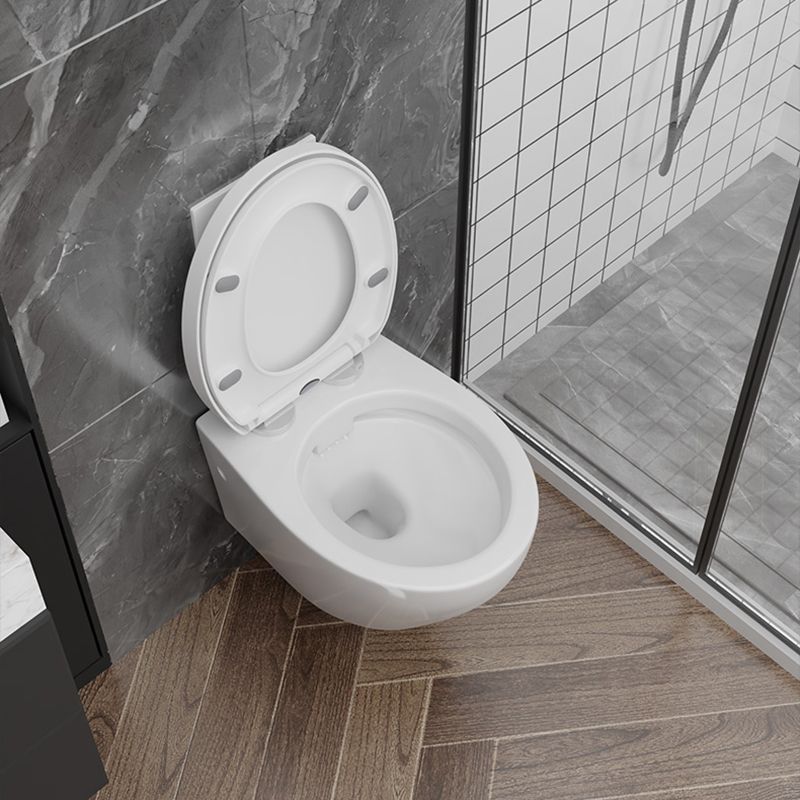 Modern Wall Mount Toilet Bowl One-Piece Urine Toilet for Washroom