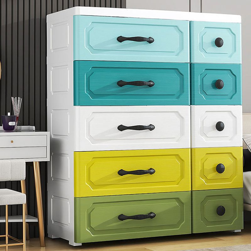 Contemporary Cabinet With Drawer Plastic Storage Cabinet for Home
