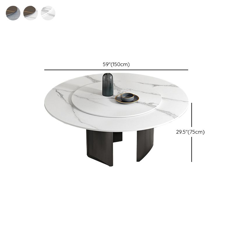 Modern 1/4/7/9 Pieces Furniture Round Stone Dining Set for Kitchen