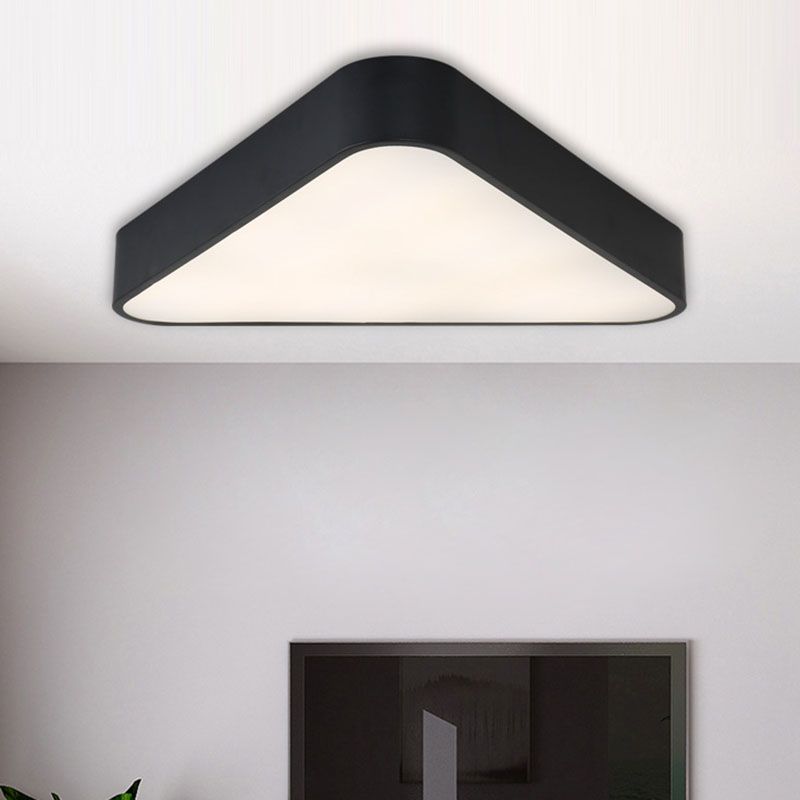 Acrilico Triangolare Flush Light Nordic LED Flush Montaggio Soffitto Illuminazione Fissaggio per Foyer