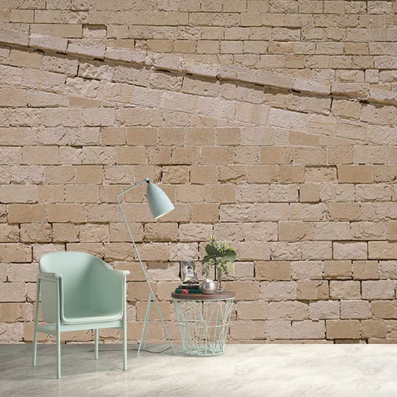 Bedroom Decoration Industrial Brick Wall Wall Mural, Personalized Size