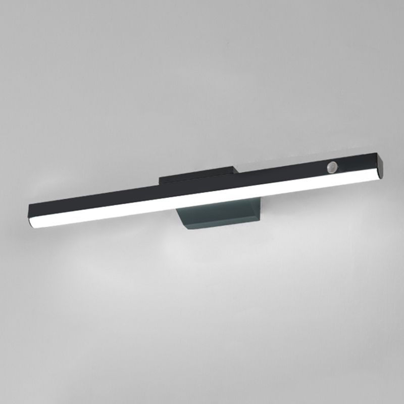 Modern Minimalist Style Linear Wall Mounted Vanity Lights Acrylic 1 Light Vanity Wall Light Fixtures