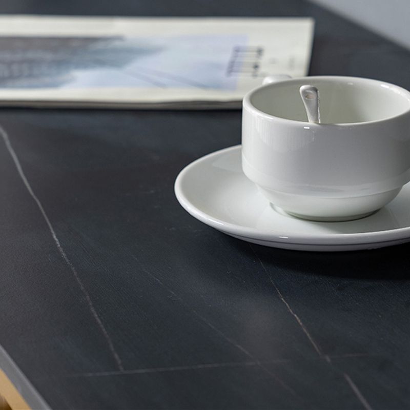 Glam 1/2/3 Pieces Sintered Stone Bar Table Set Rectangular Counter Set for Home Use