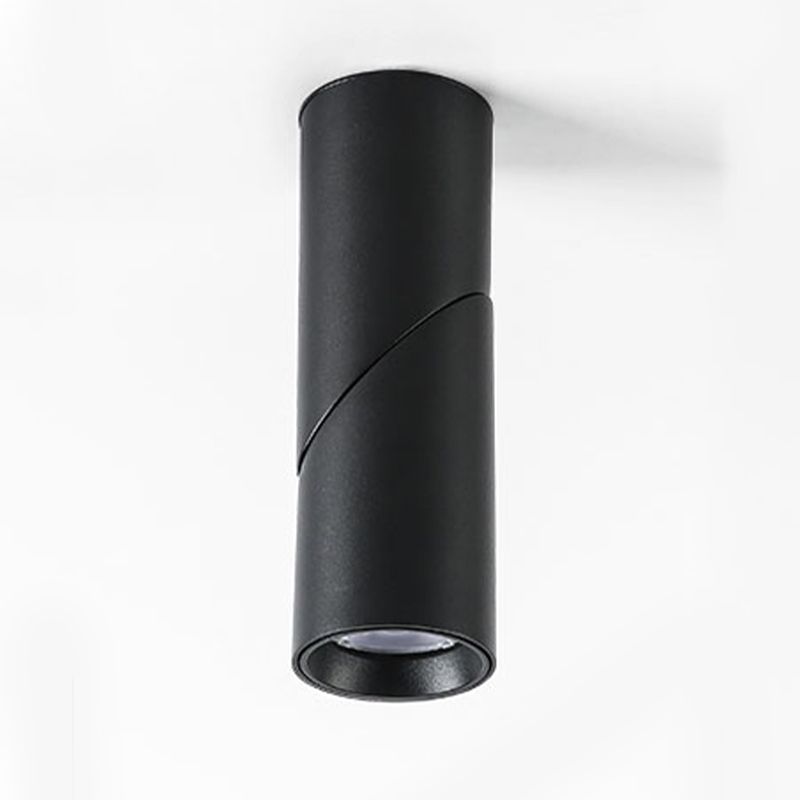 Mini LED Cylindrique Surface Ceiling Lamp Plafond Réglable Réglable