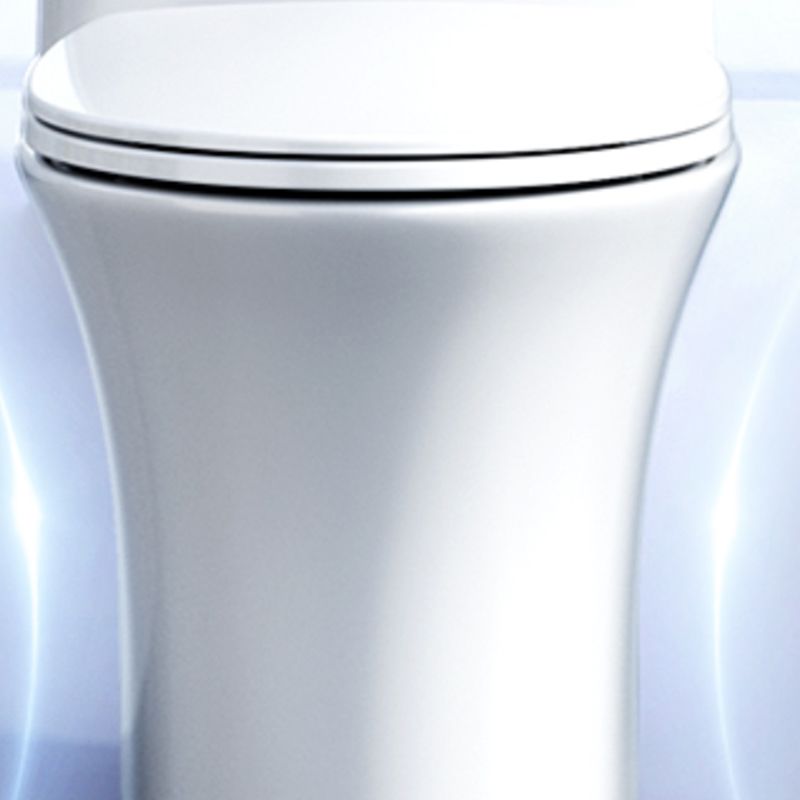 Traditional All-In-One Flush Toilet Floor Mounted Porcelain Toilet Bowl