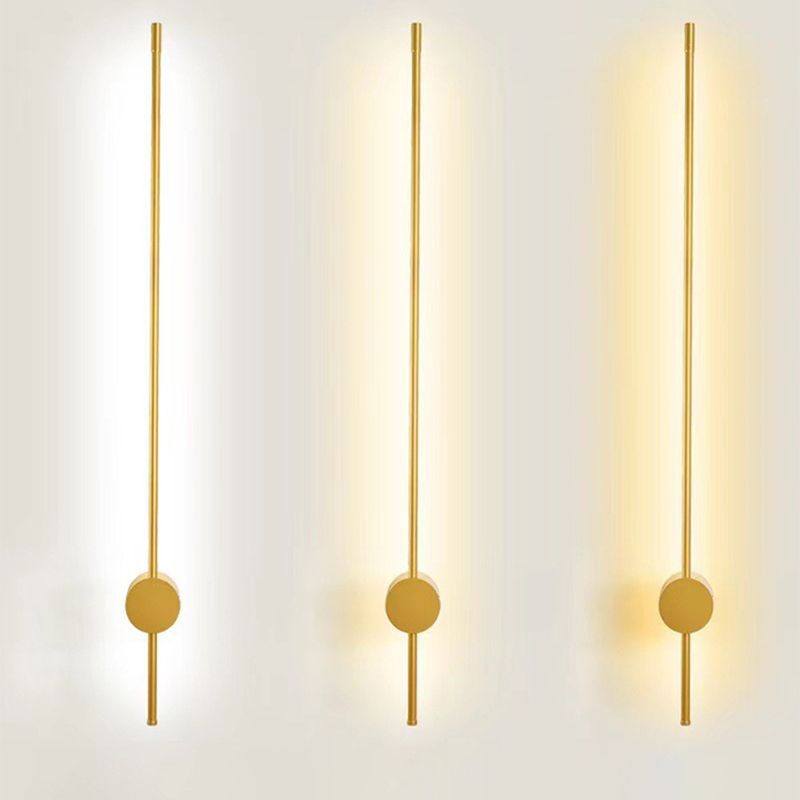 Zeitgenössischer kreativer linearer Wandleuchten Wohnzimmer Esszimmer Wandleuchte