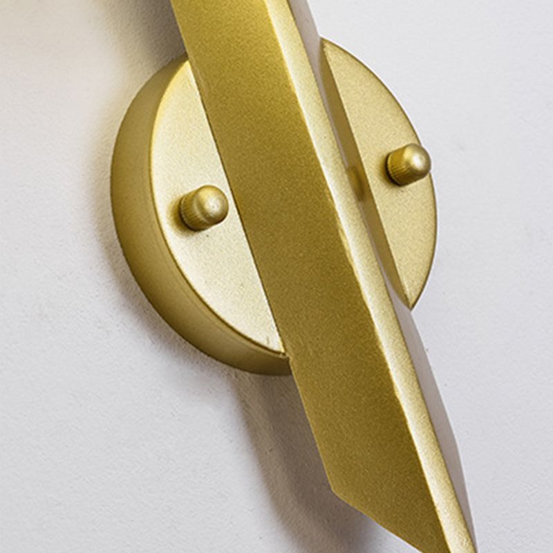 Modern Style Wall Sconce Glass 1 Light Ball Shape Sconces for Bedroom