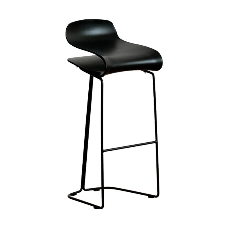 Contemporary Style Metal Bar-stool Plastic Counter Bar Stool for Kitchen