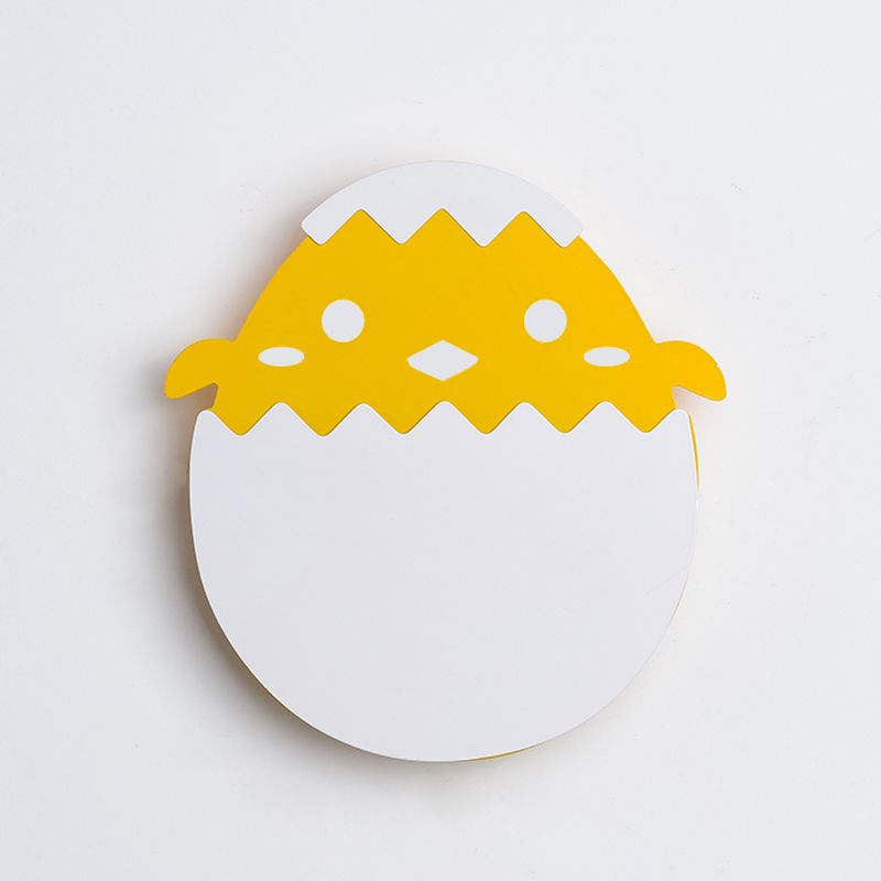 Cartoon Shape Sconce Light Fixture Creative Acrylic 1 Light Sconces