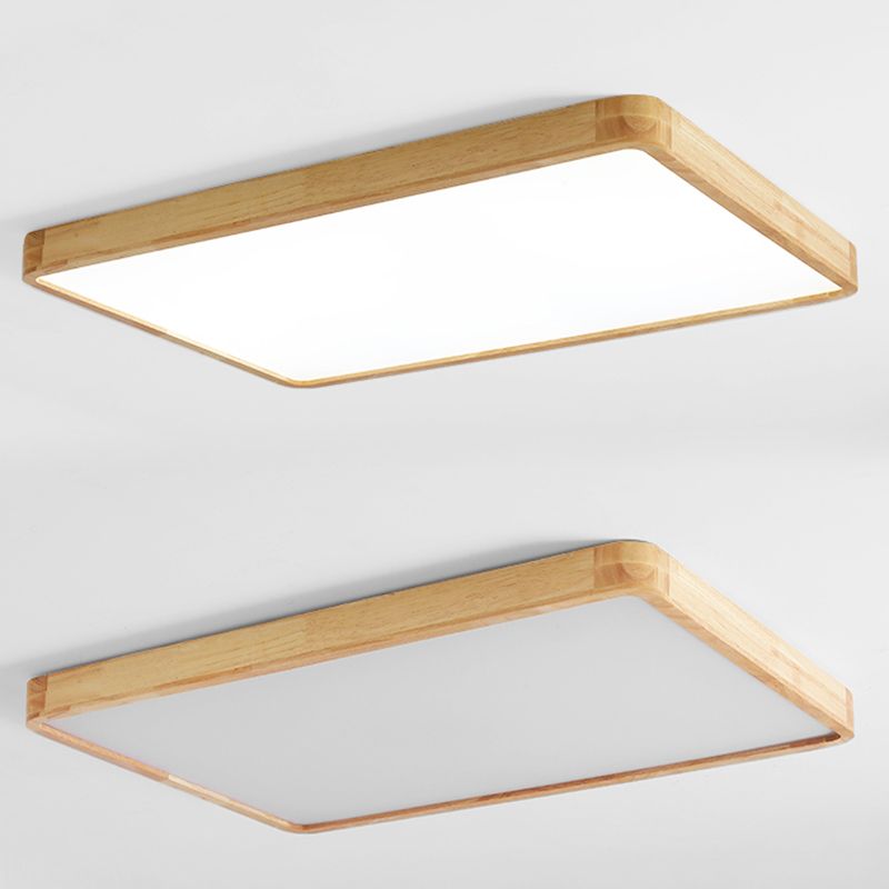 Modern Flush-mount Lighting 1-Light Restaurant Flush Mount Lighting Fixtures with Acrylic Shade