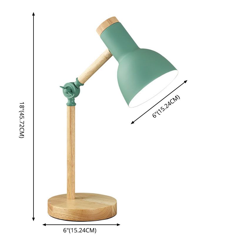 Modern Dome Nightstand Lamp Metal 1 Light Table Light