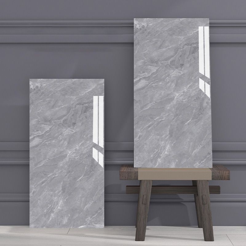 Modern Peel and Stick Backsplash PVC Rectangular Wall Tile for Kitchen and Bathroom