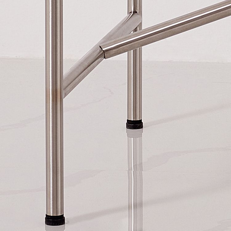 Modern Wood Rectangle Dining Table Standard Kitchen Dining Table with 4 Legs