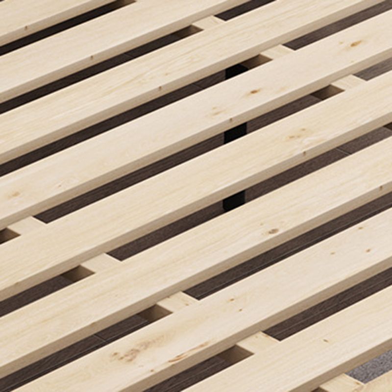 Victorian Standard Bed Foam Pine Wood Bed Frame With Custom Gold Legs