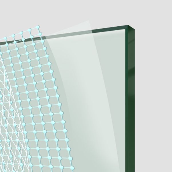 Simple Bathroom Tempered Glass Bath Screen, Frameless Fixed Partition Screen