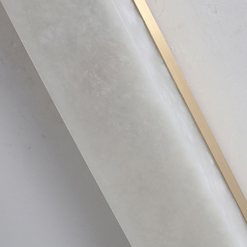 Modernism Wall Sconce Marble Shade Wall Light Fixture for Living Room