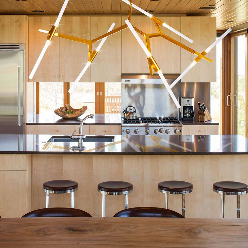 Luce a ciondolo minimalista in stile postmoderno per sala da pranzo soggiorno