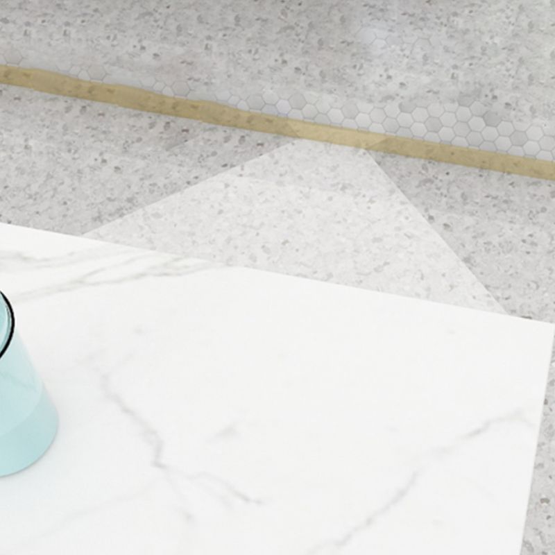 Glam 1/3/4/7 Pieces Bar Table Set Rectangle Stone Counter Table with High Stools