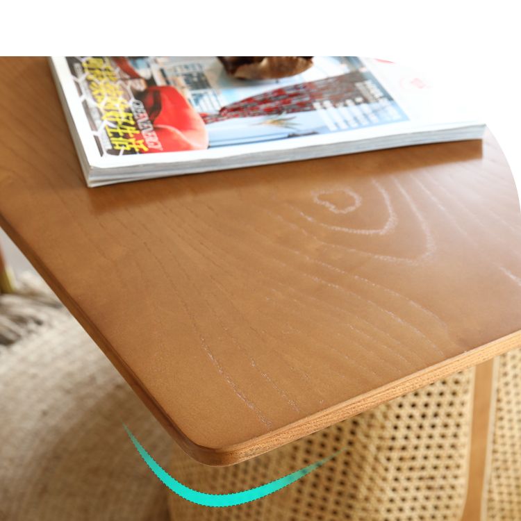 Contemporary Wooden Top Square Shape Dining Table Set for Home