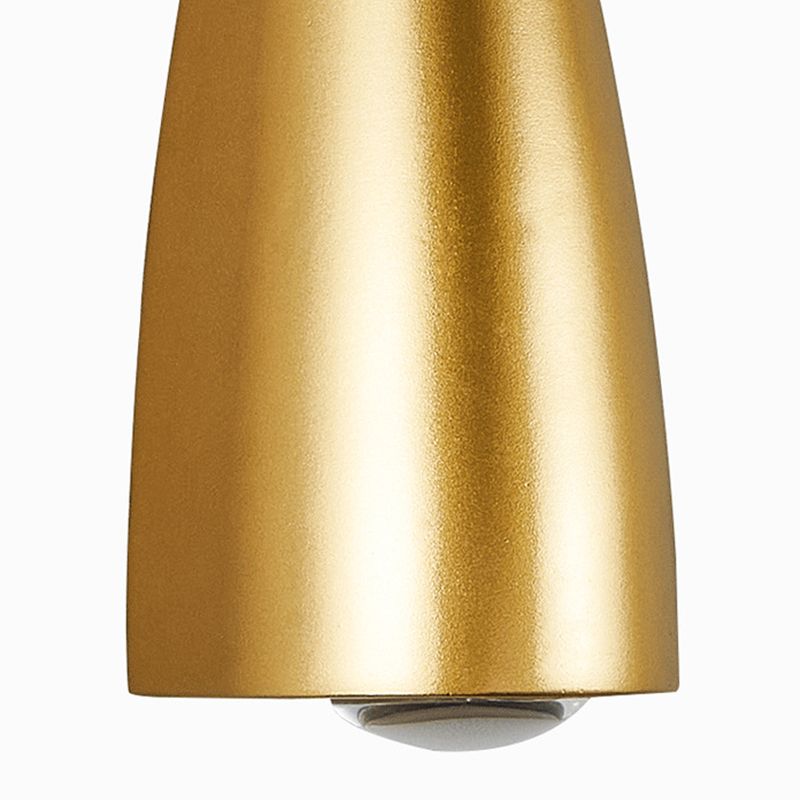 Mid-Century Tubes Wall Mount Light Fixture Metal 2 Lights Sconce