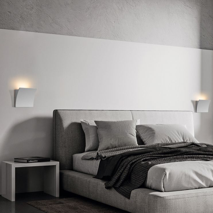 Quadratische Schatten Metall Wandleuchte modern