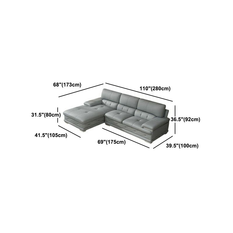 Upholstered Armrest Cushioned Back Sponge Padded Sofa Bed Grey/yellow Sofa