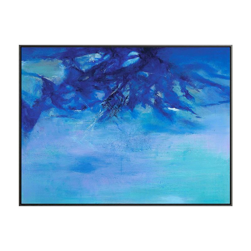 Mountain Wall Decor Contemporary Style Textured Living Room Canvas, Multiple Sizes