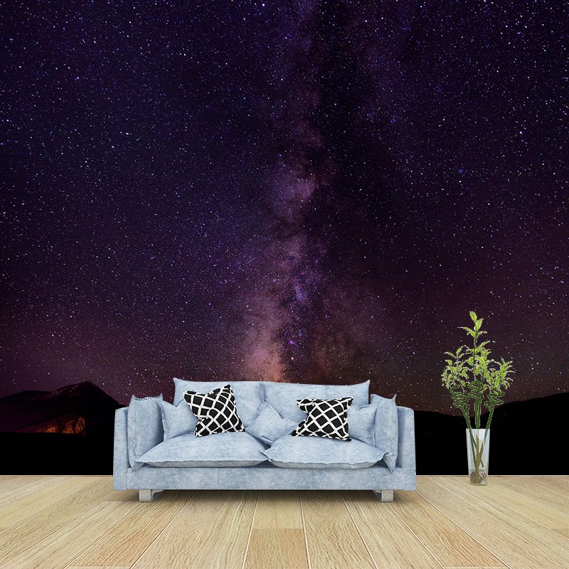 Mehrfarbige Nebel-Wandtapete zur Dekoration moderner Wohnzimmer-Wandverkleidung