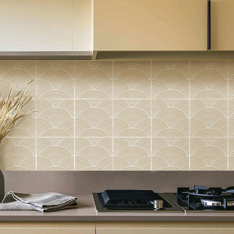 Modern Mosaic Tile Peel and Stick Tile Pvc Kitchen Backsplash Peel and Stick Wall Tile