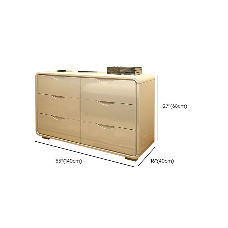 15.6-inch W Traditional Storage Chest Manufactured Wood Storage Chest Dresser