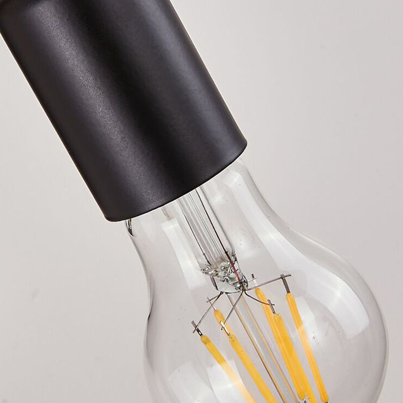Modern Style Wood Wall Light Bulb Shape 9" High Wall Sconce for Bedroom