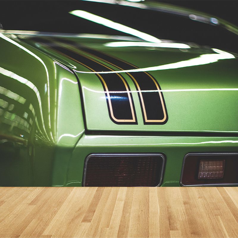 Car Mural Decal Customized Contemporary Wall Covering for Meeting Room