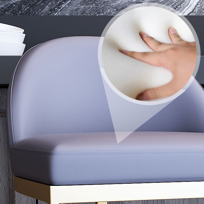 White Stone Bar Table Set 1/5 Pcs Gold Metal Base Bar Table and Stools