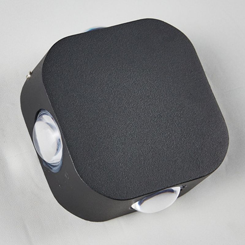 Multi-Licht geometrische Wandleuchten zeitgenössischer Metall-Wandwaschanlager