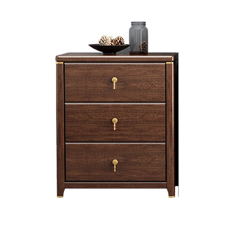 15.6-inch American Traditional Dresser Solid Wood Storage Chest Dresser