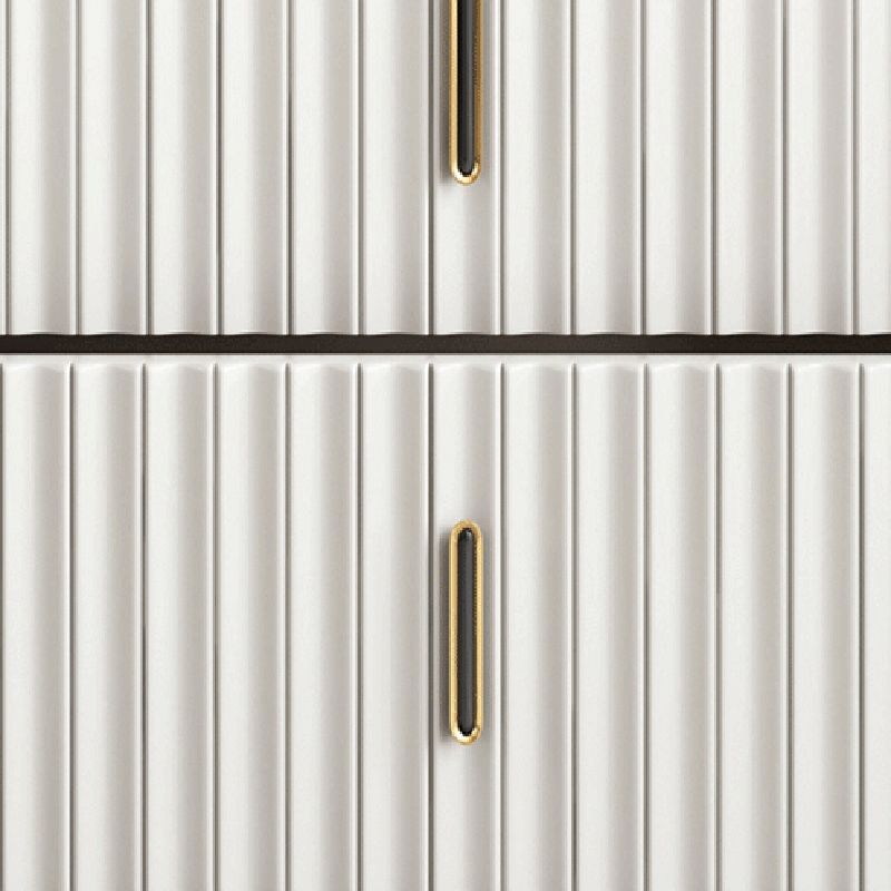 Contemporary Glam Combo Dresser Horizontal Storage Chest Dresser for Home Office