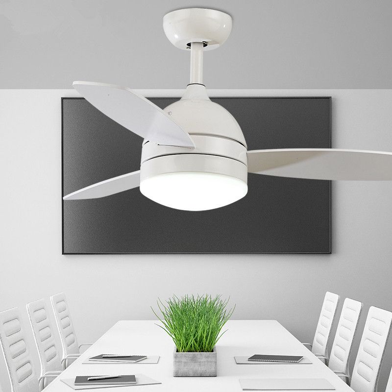 Kids Style 1 - Light Fan Light 3 Wood Blades Ceiling Fan Fixture