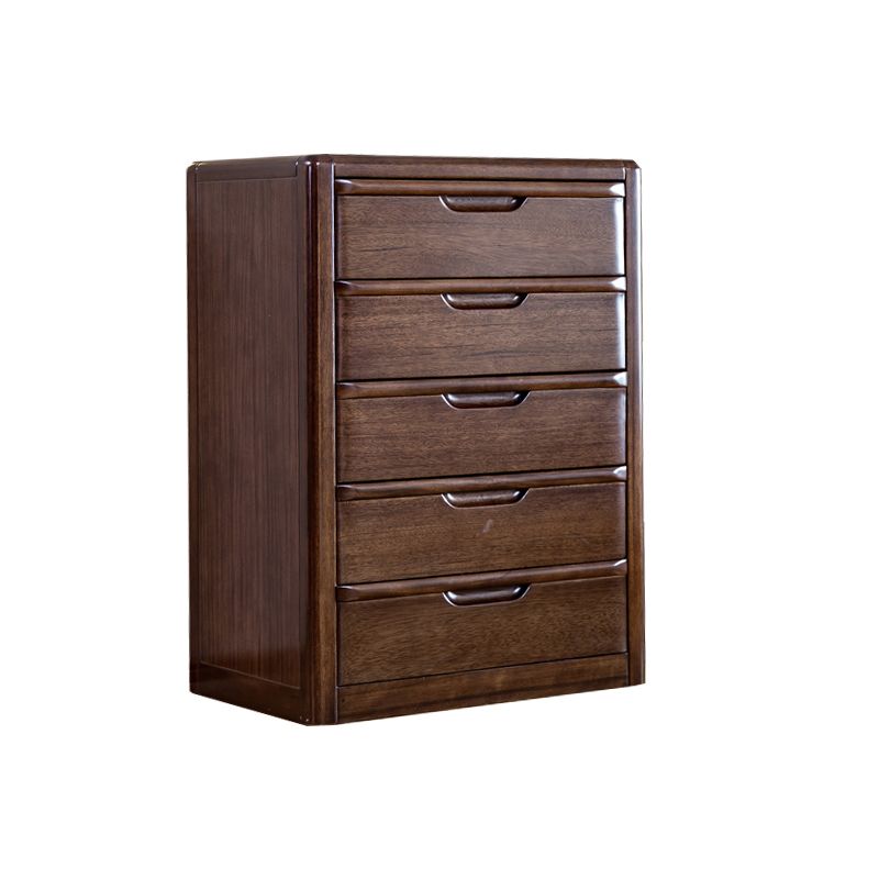 Brown 18.90" Wide Accent Chest Mid-Century Modern Wood Accent Chest