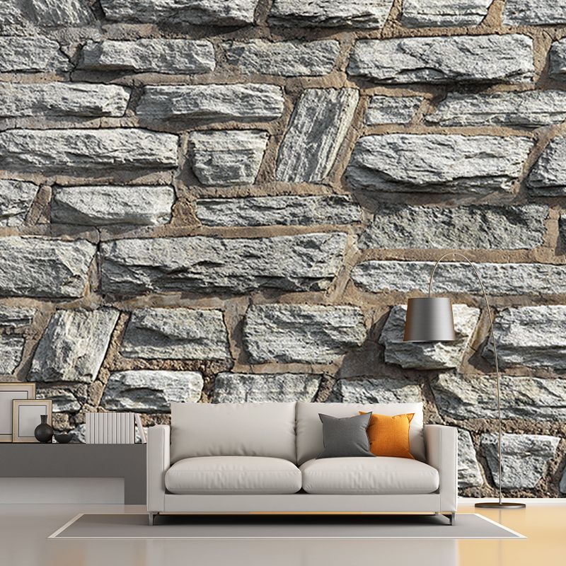Brick Wall Kitchen Industrial Style Mural Wallpaper Horizontal Photography Wall Art